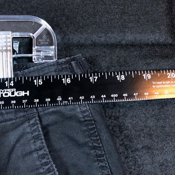 American Eagle Mens Pants Black Slim Lived In Cargo Flex 32x31 - Picture 7 of 13